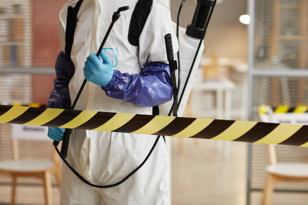 Professional Blood Cleanup technician working in Newton, IL